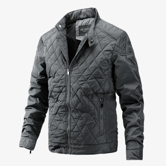 The Stirling Quilted Racer Jacket