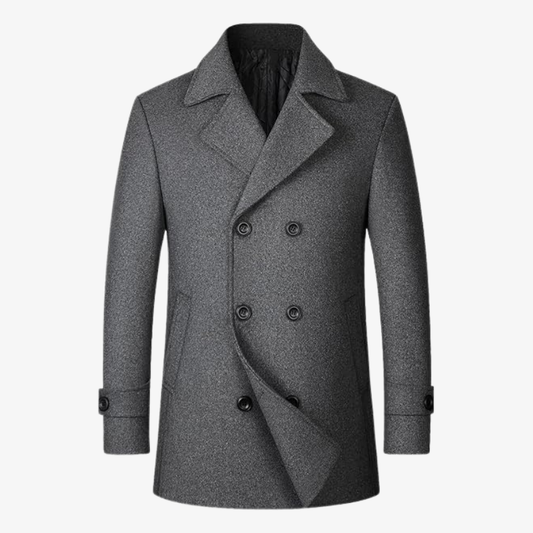 The Chelsea Double-Breasted Pea Coat