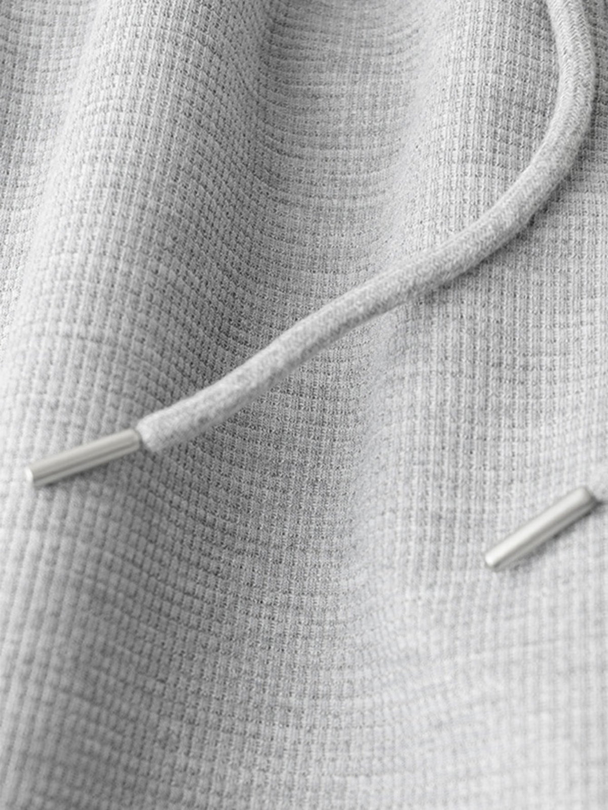 Calça de perna reta com listras contrastantes e textura waffle
