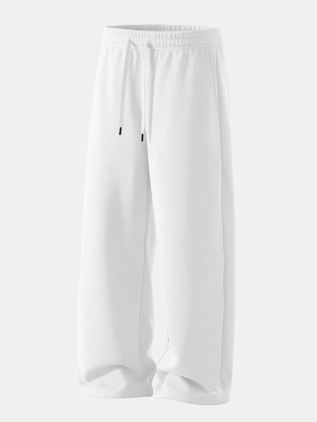 Conjunto de moletom com capuz de caimento confortável e calça de moletom reta
