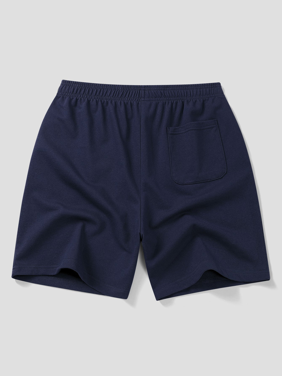 Polo de Algodão com Gola Contrastante e Shorts de Algodão com Cordão de 7"