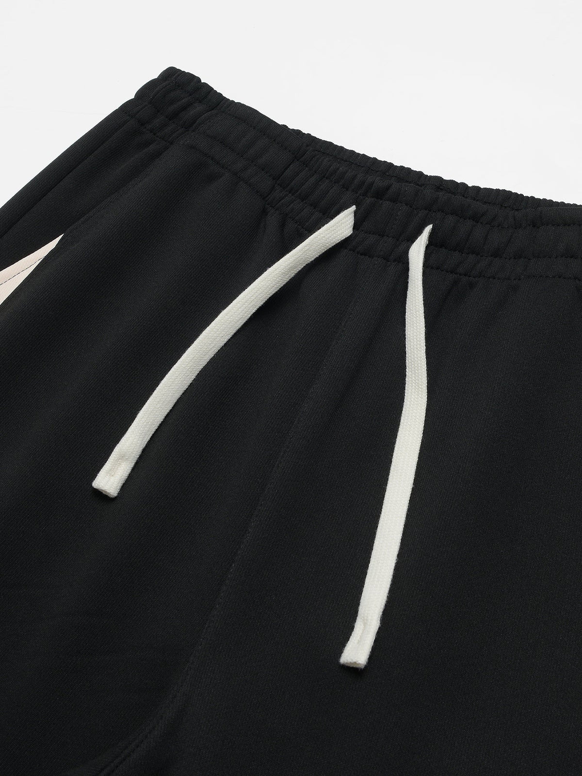 Calça de perna reta com listras contrastantes