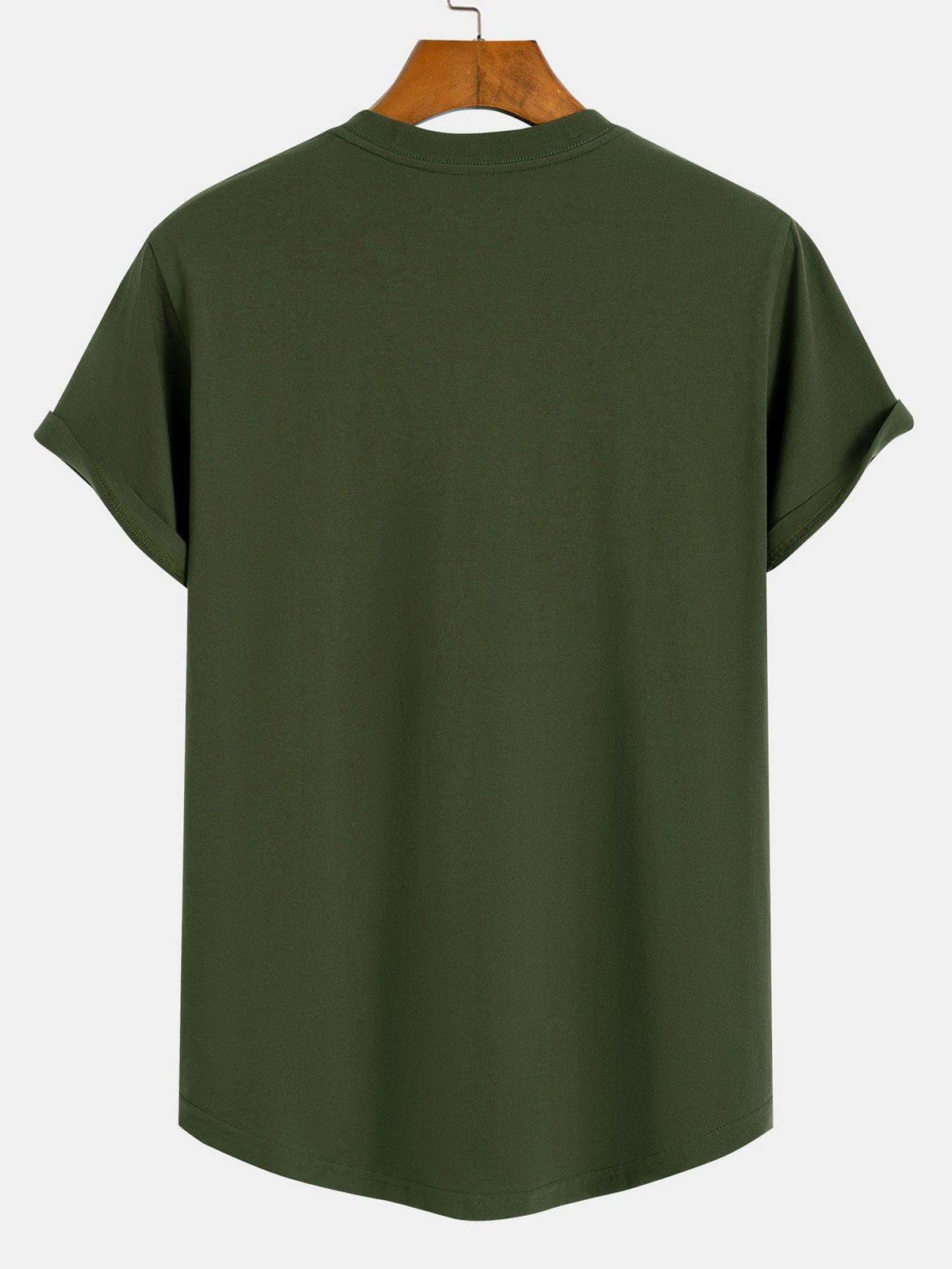 Camiseta de Algodão com Estampa de Pato Emoji e Barra Curvada