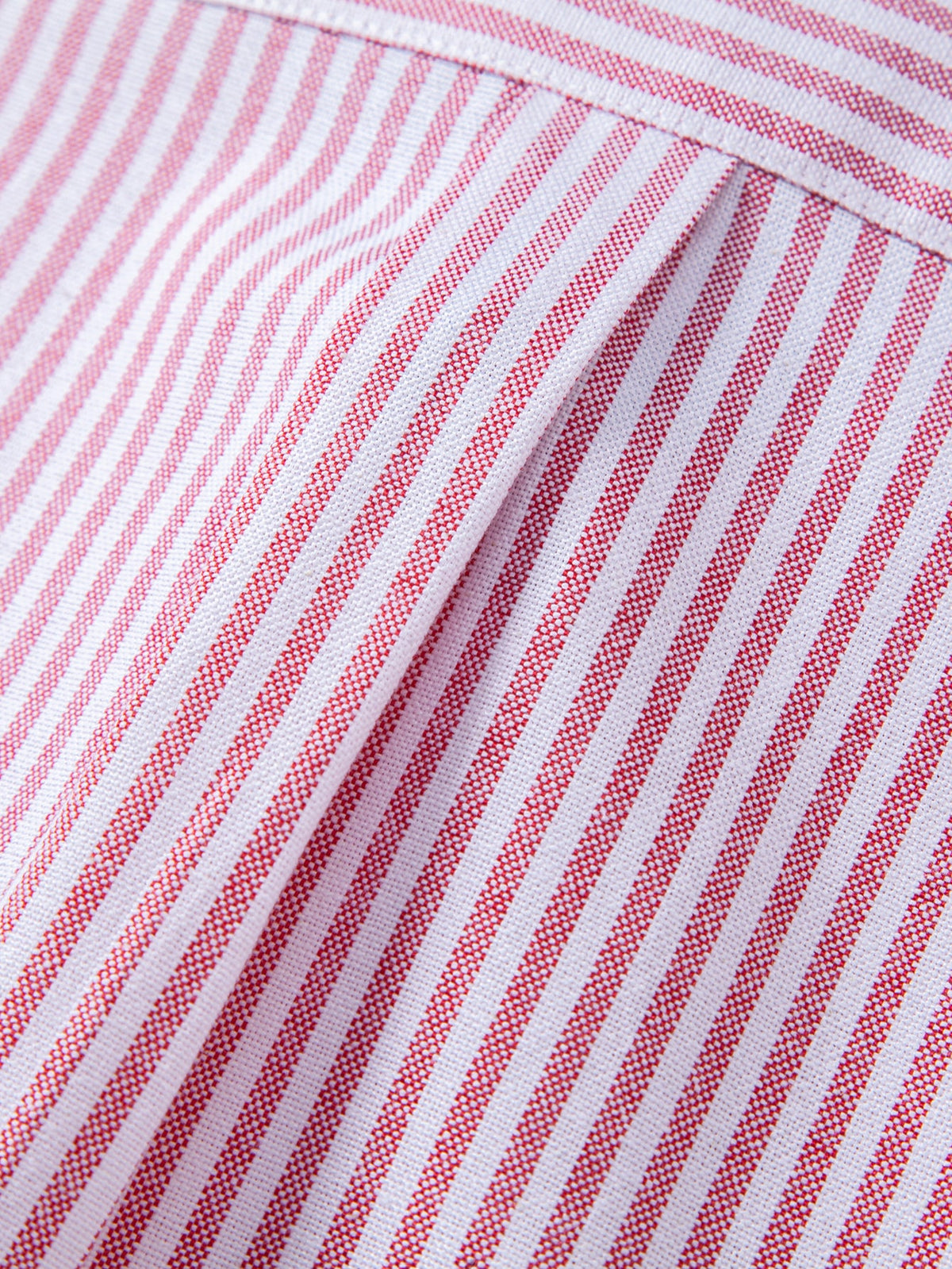 Camisa de algodão listrada com botões
