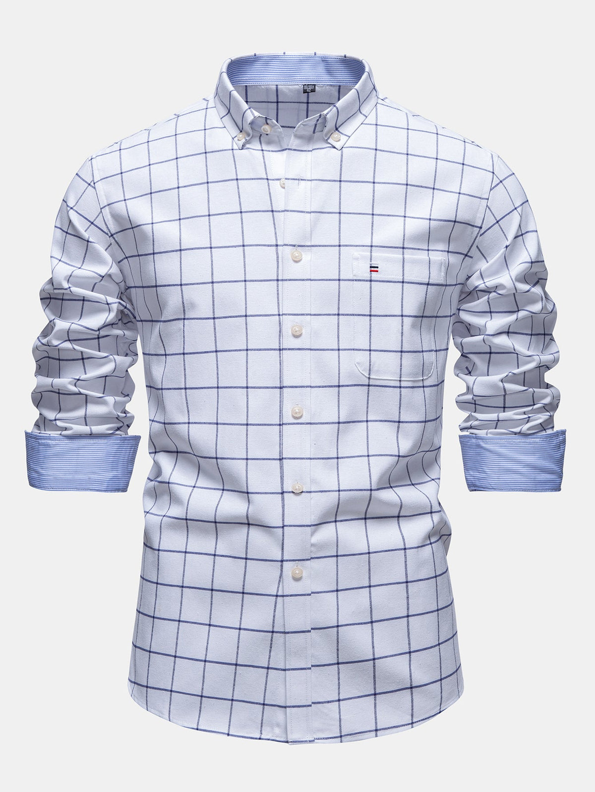 Camisa xadrez de botões