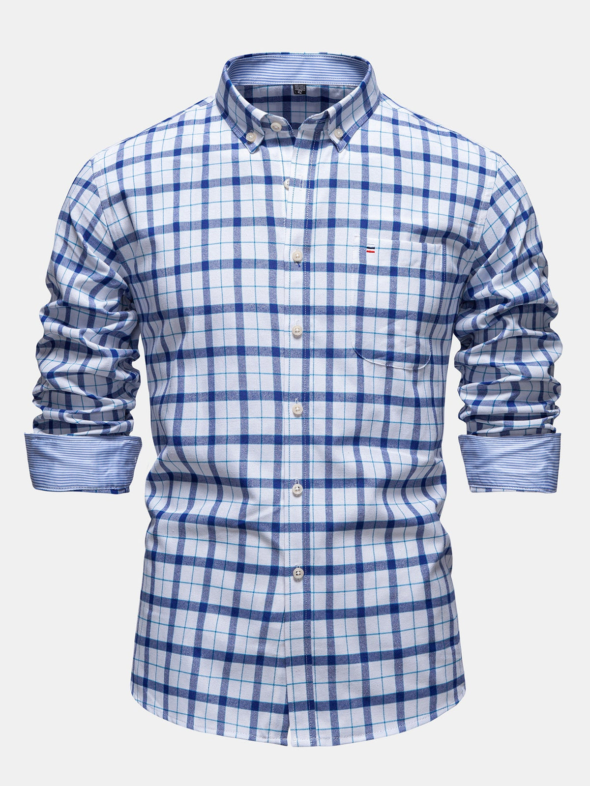 Camisa xadrez de botões