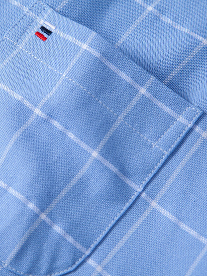 Camisa xadrez de botões